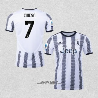 Prima Maglia Juventus Giocatore Chiesa 2022-2023