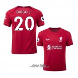 Prima Maglia Liverpool Giocatore Diogo J. 2022-2023