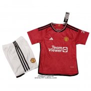 Prima Maglia Manchester United Bambino 2023-2024