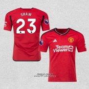 Prima Maglia Manchester United Giocatore Shaw 2023-2024