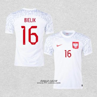 Prima Maglia Polonia Giocatore Bielik 2022