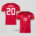 Prima Maglia Serbia Giocatore Sergej 2022