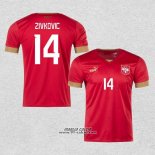 Prima Maglia Serbia Giocatore Zivkovic 2022