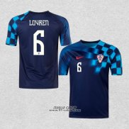 Seconda Maglia Croazia Giocatore Lovren 2022