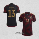 Seconda Maglia Germania Giocatore Muller 2022