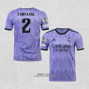 Seconda Maglia Real Madrid Giocatore Carvajal 2022-2023