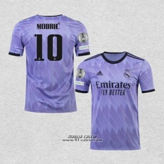 Seconda Maglia Real Madrid Giocatore Modric 2022-2023