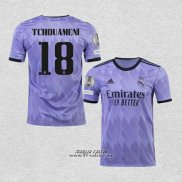 Seconda Maglia Real Madrid Giocatore Tchouameni 2022-2023