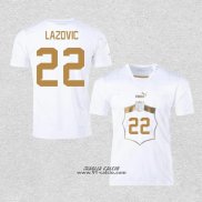 Seconda Maglia Serbia Giocatore Lazovic 2022