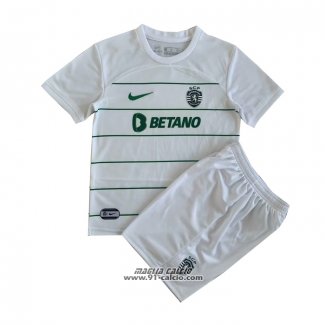 Seconda Maglia Sporting Bambino 2023-2024