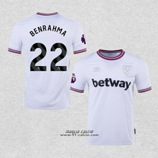 Seconda Maglia West Ham Giocatore Benrahma 2023-2024