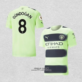 Terza Maglia Manchester City Giocatore Gundogan 2022-2023