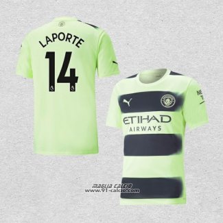 Terza Maglia Manchester City Giocatore Laporte 2022-2023