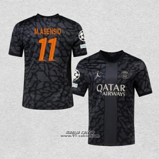 Terza Maglia Paris Saint-Germain Giocatore M.Asensio 2023-2024