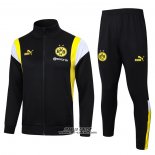 Tuta da Track Giacca Borussia Dortmund 2023-2024 Nero