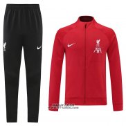 Tuta da Track Giacca Liverpool 2022-2023 Rosso