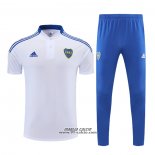 Conjunto Polo Boca Juniors 2022-2023 Bianco