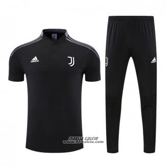 Conjunto Polo Juventus 2022-2023 Nero