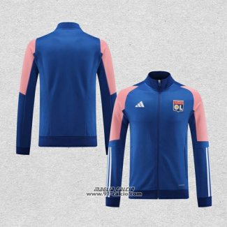 Giacca Olympique Lione 2023-2024 Blu