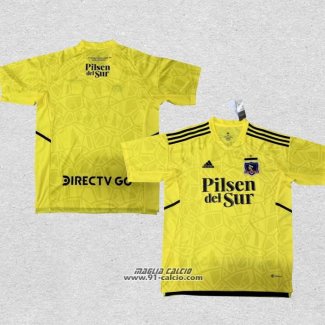 Maglia Colo-Colo Portiere 2022 Giallo Thailandia