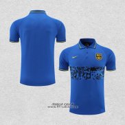 Maglia Polo Barcellona 2022-2023 Blu