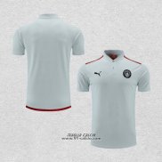 Maglia Polo Manchester City 2022-2023 Grigio