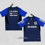 Maglia Prematch Giappone 2023 Blu