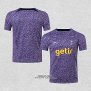 Maglia Prematch Tottenham Hotspur 2023 Purpura