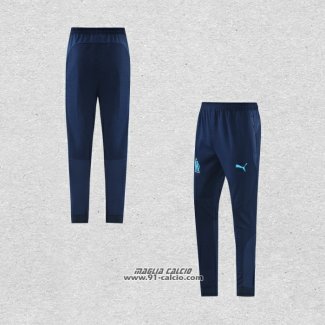 Pantaloni Allenamento Olympique Marsiglia 2022-2023 Blu