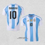 Prima Maglia Argentina Giocatore Maradona 2024