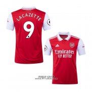 Prima Maglia Arsenal Giocatore Lacazette 2022-2023