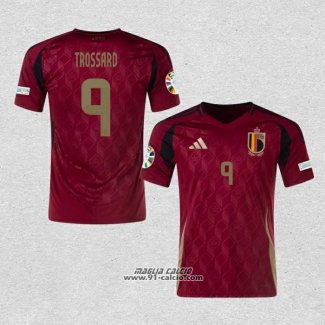 Prima Maglia Belgio Giocatore Trossard 2024