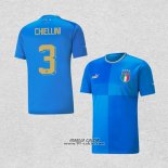 Prima Maglia Italia Giocatore Chiellini 2022