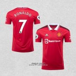Prima Maglia Manchester United Giocatore Ronaldo 2022-2023