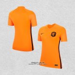 Prima Maglia Paesi Bassi Euro Donna 2022