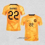 Prima Maglia Paesi Bassi Giocatore Dumfries 2022