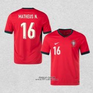 Prima Maglia Portogallo Giocatore Matheus N. 2024