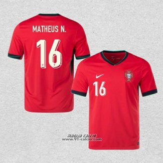 Prima Maglia Portogallo Giocatore Matheus N. 2024