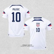 Prima Maglia Stati Uniti Giocatore Pulisic 2022