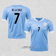 Prima Maglia Uruguay Giocatore De La Cruz 2022