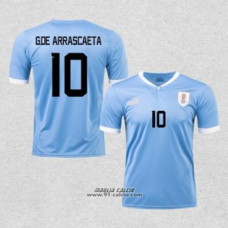 Prima Maglia Uruguay Giocatore G.De Arrascaeta 2022