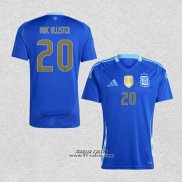 Seconda Maglia Argentina Giocatore Mac Allister 2024