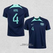 Seconda Maglia Australia Giocatore King 2022