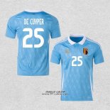 Seconda Maglia Belgio Giocatore De Cuyper 2024
