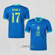 Seconda Maglia Brasile Giocatore Bruno G. 2024