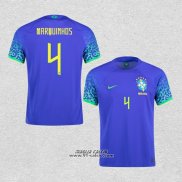 Seconda Maglia Brasile Giocatore Marquinhos 2022