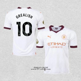 Seconda Maglia Manchester City Giocatore Grealish 2023-2024