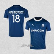 Seconda Maglia Olympique Marsiglia Giocatore Malinovskyi 2023-2024