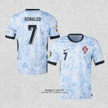 Seconda Maglia Portogallo Giocatore Ronaldo 2024