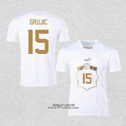 Seconda Maglia Serbia Giocatore Grujic 2022